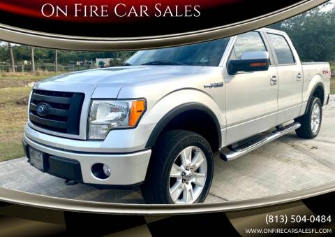 2010 Ford F-150 for sale at On Fire Car Sales in Tampa FL