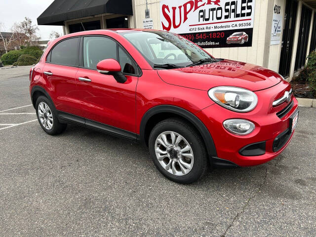 2016 FIAT 500X for sale at Super Auto Sales Modesto in Modesto, CA