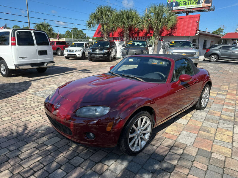 2008 Mazda MX-5 Miata for sale at Affordable Auto Motors in Jacksonville FL
