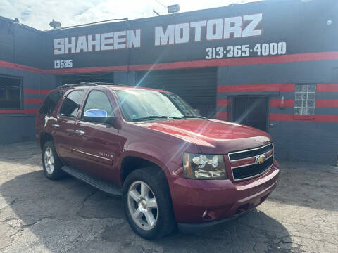 2008 Chevrolet Tahoe for sale at Shaheen Motorz, LLC. in Detroit MI