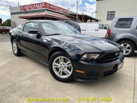 2012 Ford Mustang for sale at About New Auto Sales in Lincoln CA