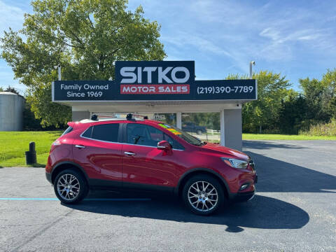 2018 Buick Encore for sale at SITKO MOTOR SALES INC in Cedar Lake IN