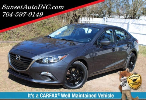 2014 Mazda MAZDA3 for sale at Sunset Auto in Charlotte NC