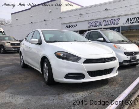 2015 Dodge Dart for sale at MIDWAY AUTO SALES & CLASSIC CARS INC in Fort Smith AR