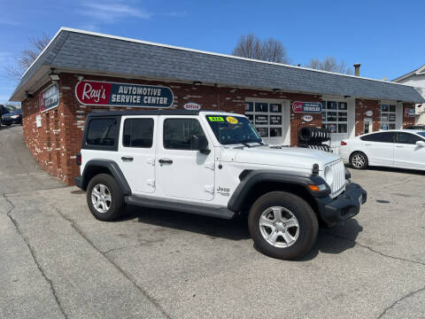 2019 Jeep Wrangler Unlimited for sale at RAYS AUTOMOTIVE SERVICE CENTER INC in Lowell MA