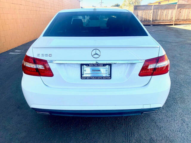 2013 Mercedes-Benz E-Class for sale at East Bay Public Auto Auction in Antioch, CA