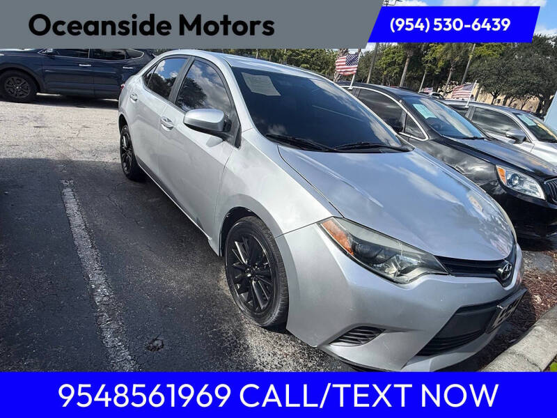 2014 Toyota Corolla LE