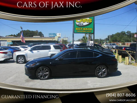 2020 Lexus ES 350 for sale at CARS OF JAX INC. in Jacksonville FL