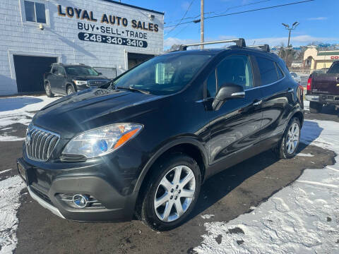 2015 Buick Encore for sale at Loyal Auto Sales in Pontiac MI