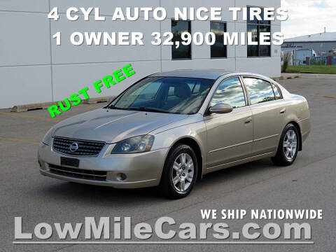 2005 Nissan Altima for sale at LowMileCars.com / LM CARS INC in Burr Ridge IL