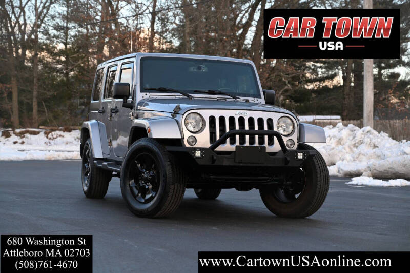 2014 Jeep Wrangler Unlimited for sale at Car Town USA in Attleboro MA