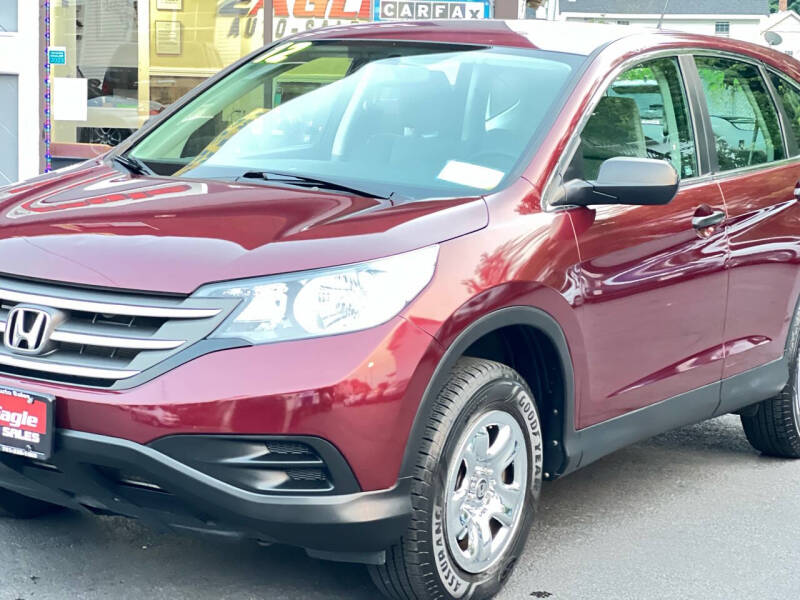 Used 2012 Honda CR-V LX with VIN 5J6RM4H31CL072890 for sale in Holbrook, MA