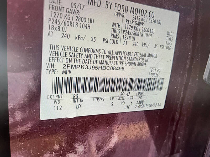 2017 Ford Edge SEL