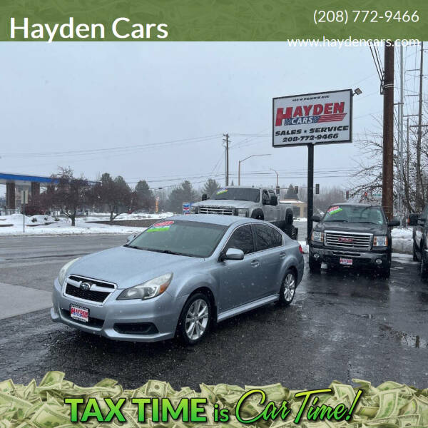 2013 Subaru Legacy for sale at Hayden Cars in Coeur D Alene ID