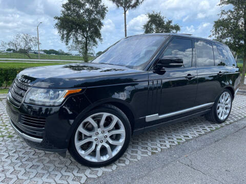 2017 Land Rover Range Rover for sale at Vogue Auto Sales in Pompano Beach FL