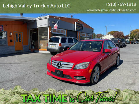 2011 Mercedes-Benz C-Class for sale at Lehigh Valley Truck n Auto LLC. in Schnecksville PA