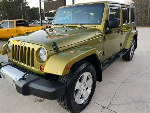 2008 Jeep Wrangler Unlimited for sale at Valid Motors INC in Griffin GA