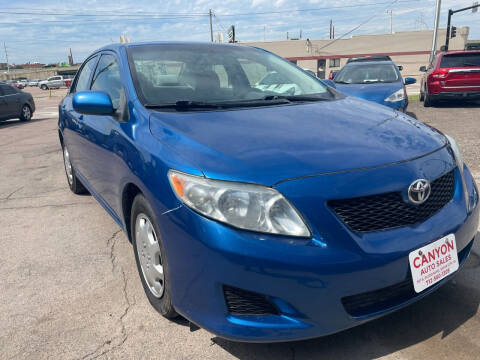 2009 Toyota Corolla for sale at Canyon Auto Sales LLC in Sioux City IA