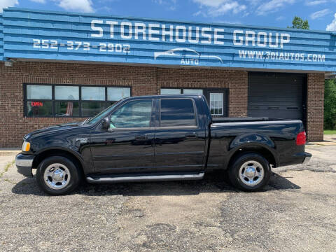 2001 Ford F-150 for sale at Storehouse Group in Wilson NC