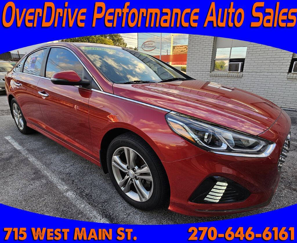 2019 Hyundai SONATA for sale at OverDrive Performance Auto Sales in Glasgow, KY