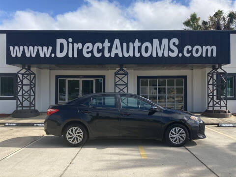 2018 Toyota Corolla for sale at Direct Auto in D'Iberville MS