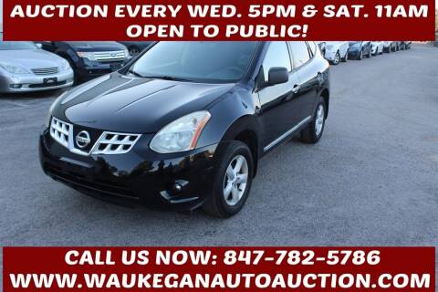 2012 Nissan Rogue for sale at Waukegan Auto Auction in Waukegan IL