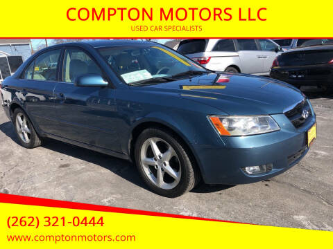 2007 Hyundai Sonata for sale at COMPTON MOTORS LLC in Sturtevant WI