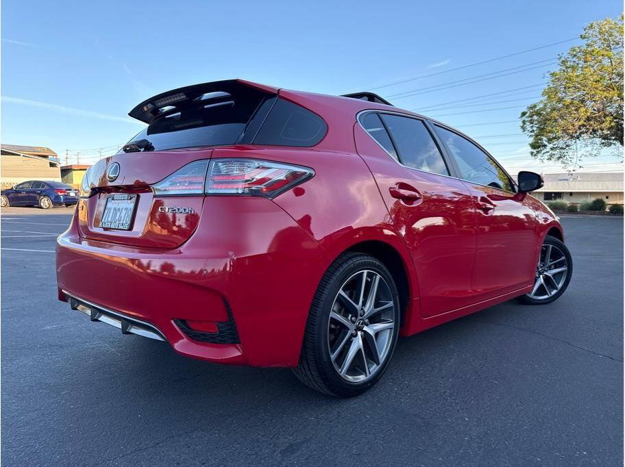 Red 2015 Lexus CT 200h Base 4dr Hatchback 88