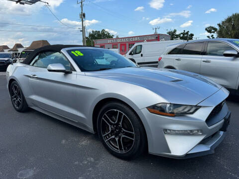 2018 Ford Mustang for sale at Best Deals Cars Inc in Fort Myers FL