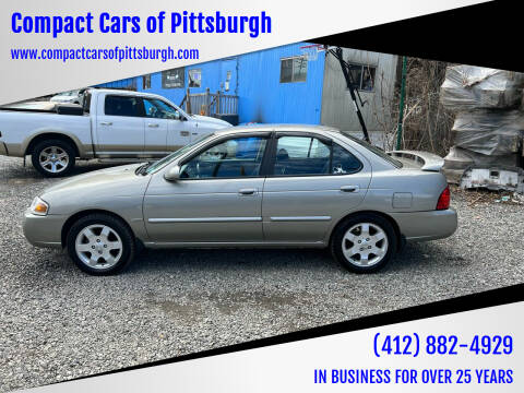 2005 Nissan Sentra for sale at Compact Cars of Pittsburgh in Pittsburgh PA