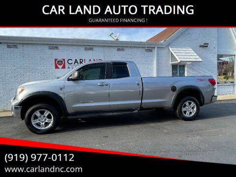 2007 Toyota Tundra for sale at CAR LAND  AUTO TRADING in Raleigh NC