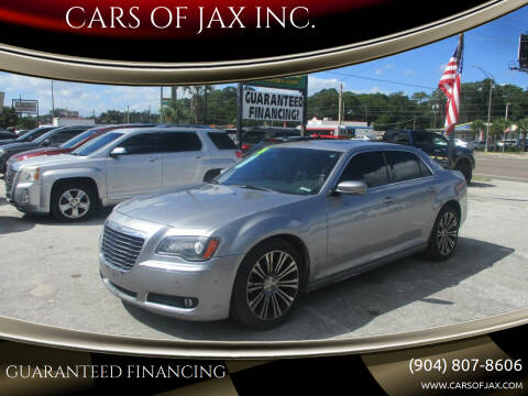 2014 Chrysler 300 for sale at CARS OF JAX INC. in Jacksonville FL