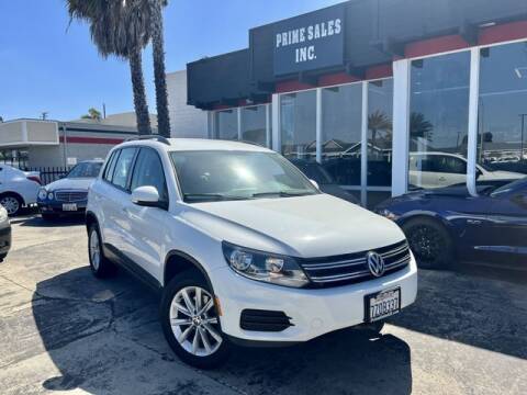 2017 Volkswagen Tiguan for sale at Prime Sales in Huntington Beach CA