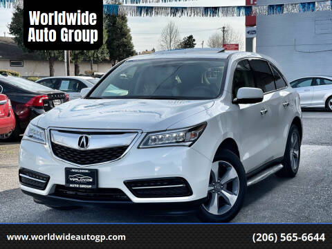 2014 Acura MDX for sale at Worldwide Auto Group in Auburn WA