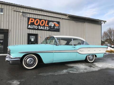 1958 Pontiac Chieftain for sale at Pool Auto Sales in Hayden ID