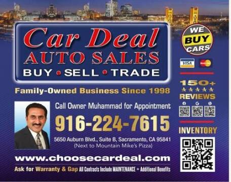 2012 Chevrolet Impala for sale at Car Deal Auto Sales in Sacramento CA