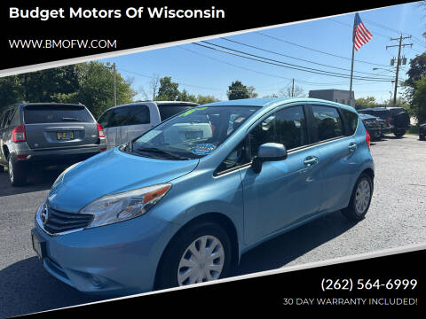 2014 Nissan Versa Note for sale at Budget Motors of Wisconsin in Racine WI