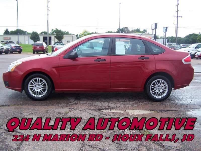 2010 Ford Focus for sale at Quality Automotive in Sioux Falls SD