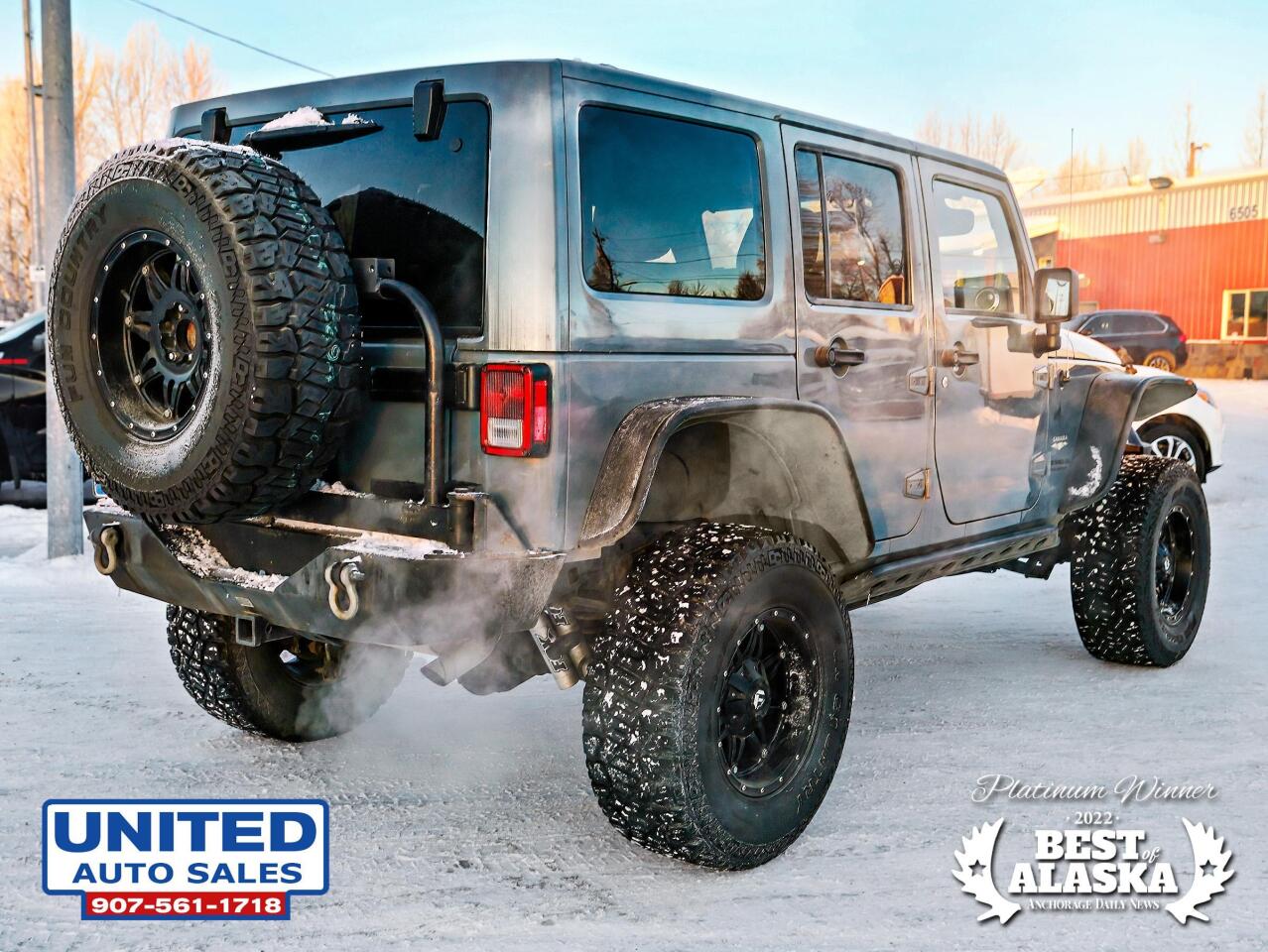 2015 Jeep Wrangler Unlimited Unlimited Sahara Sport Utility 4D 8
