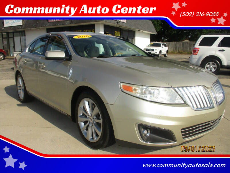 2010 Lincoln MKS for sale at Community Auto Center in Jeffersonville IN