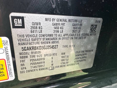 2016 Buick Enclave Leather