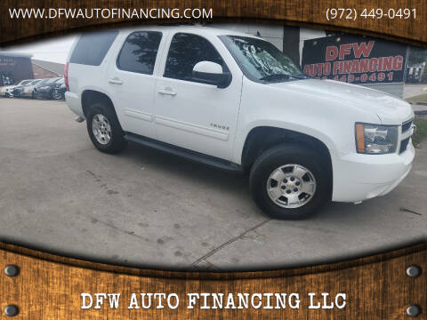 2012 Chevrolet Tahoe for sale at Bad Credit Call Fadi in Dallas TX