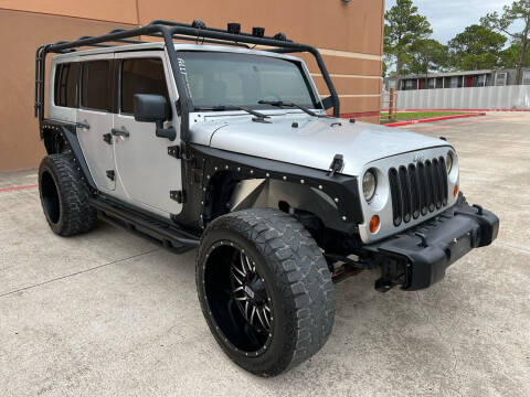 2007 Jeep Wrangler Unlimited for sale at ALL STAR MOTORS INC in Houston TX