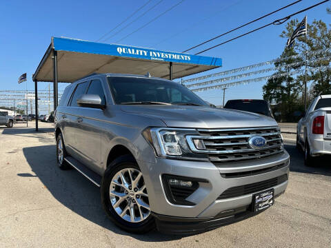 2020 Ford Expedition for sale at Quality Investments in Tyler TX