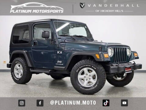 2006 Jeep Wrangler for sale at PLATINUM MOTORSPORTS INC. in Hickory Hills IL