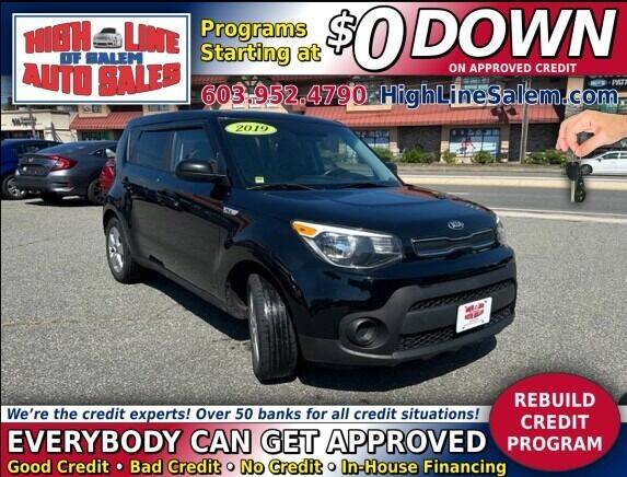 2019 Kia Soul for sale at High Line Auto Sales of Salem in Salem NH