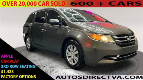 2016 Honda Odyssey for sale at AUTOS DIRECT OF FREDERICKSBURG in Fredericksburg VA