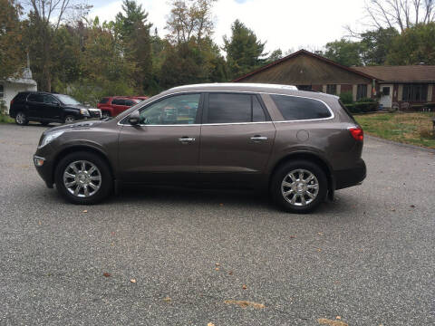 2012 Buick Enclave for sale at Lou Rivers Used Cars in Palmer MA