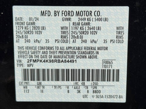 2024 Ford Edge Titanium