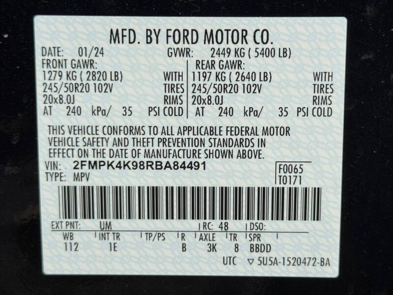 2024 Ford Edge Titanium